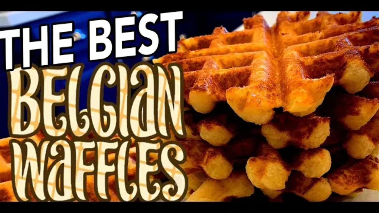 THE BEST BELGIAN WAFFLES EVER | Kitchen Bravo