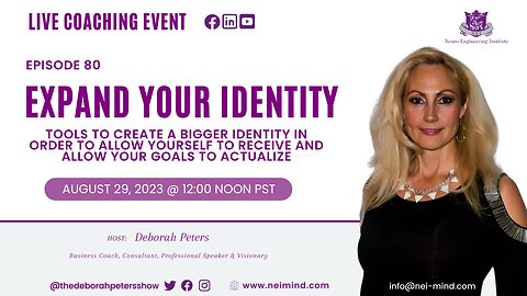 Deborah Peters - Expand Your Identity