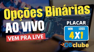 Operando Opções Binárias ao Vivo - Binomo Live