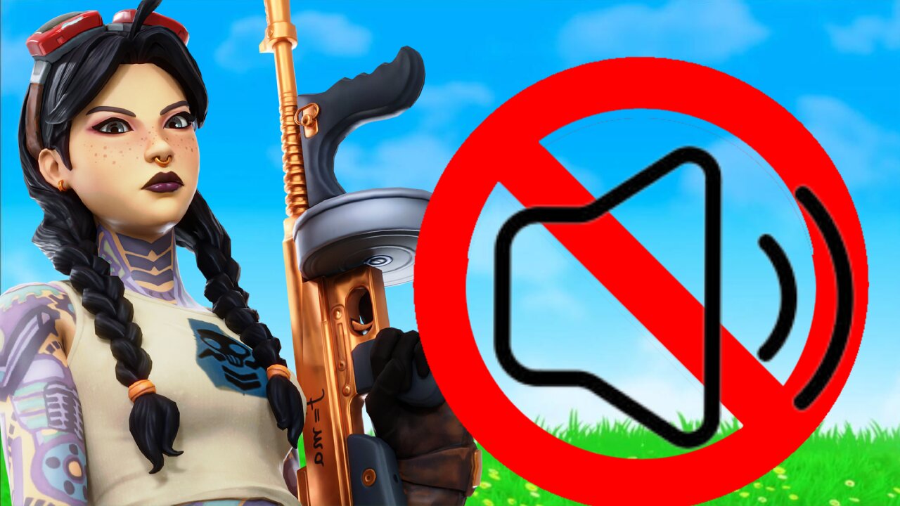 No Sound Challenge In Fortnite (While Lagging) *Throwback*