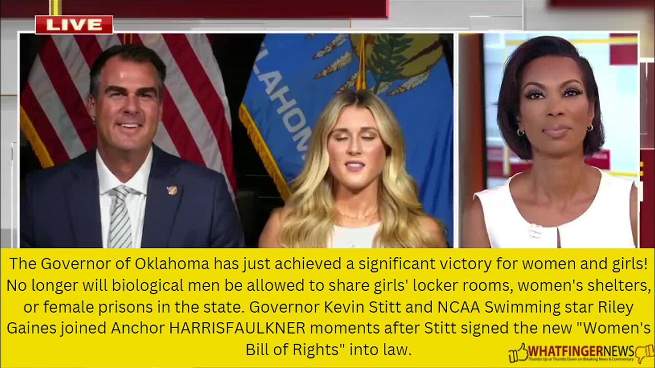 The Governor of Oklahoma has just achieved a significant victory for women and girls!