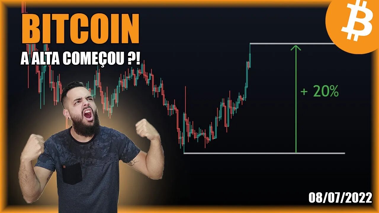 BITCOIN NOS 22K! Vai Ter MAIS ALTA?! Saiba ONDE QUERO COMPRAR! Análise BTC 08/07/2022