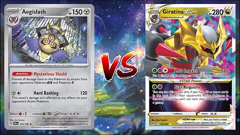 Pokemon TCG Live Aegislash Anti Meta VS Giratina VSTAR!!