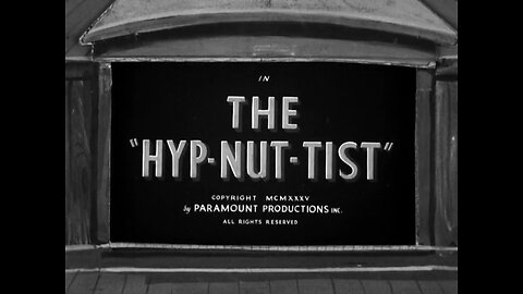 Popeye The Sailor - The Hyp-Nut-Tist (1935)