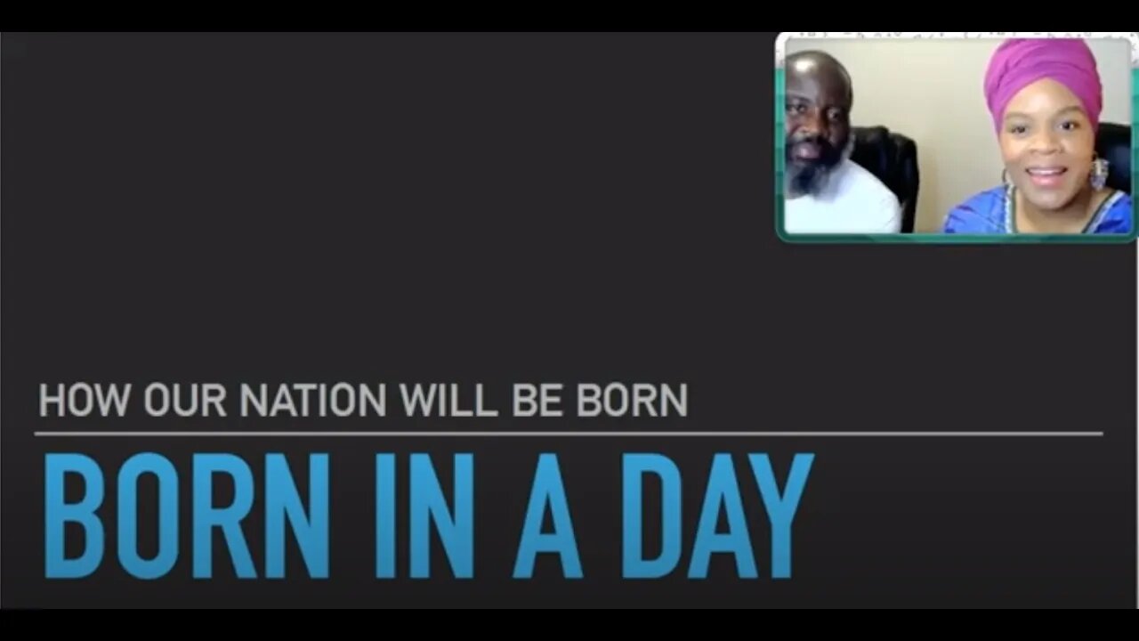 How Our Nation Will Be Born