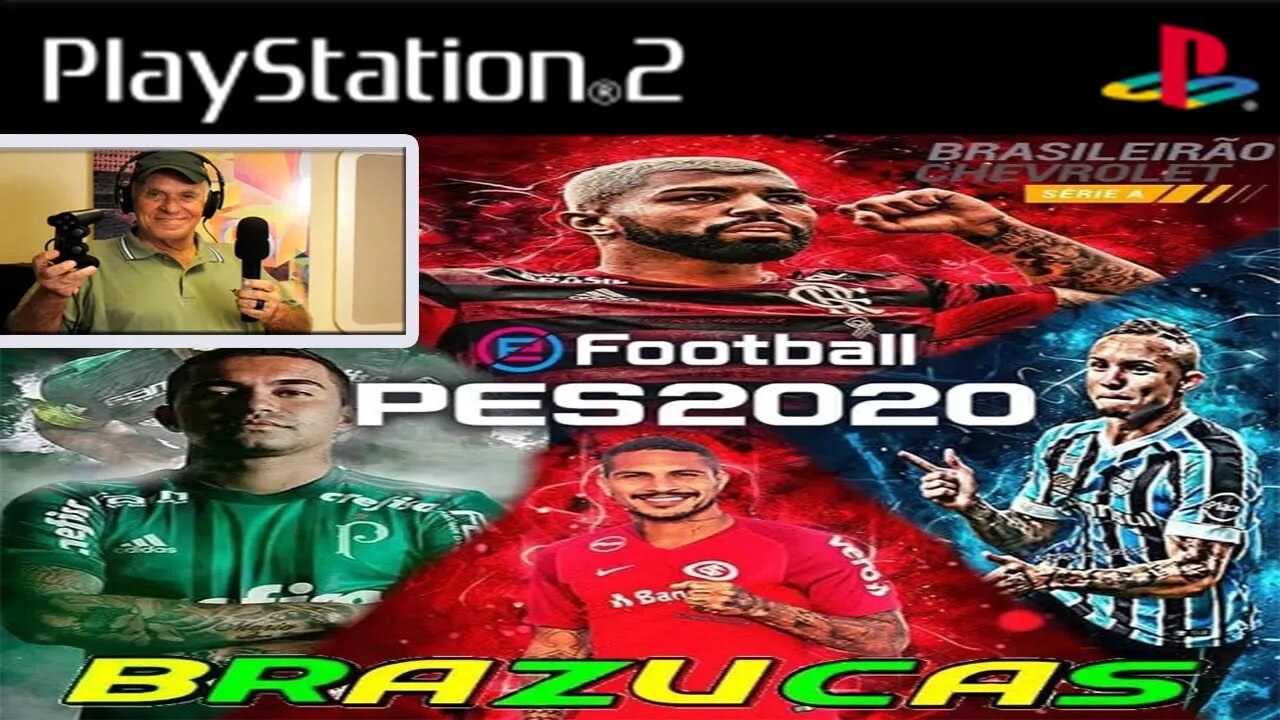 PES 2020 PS2 ( NARRAÇÃO SILVIO LUIZ ) 100 % ATUALIZADO EDITOR CLEITON