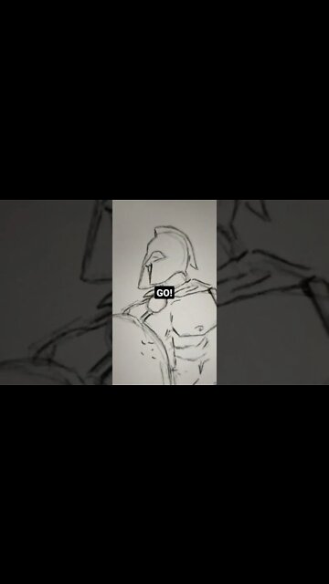 How to Draw a Spartan? ⚔ - Daily Art nr.166🖌️