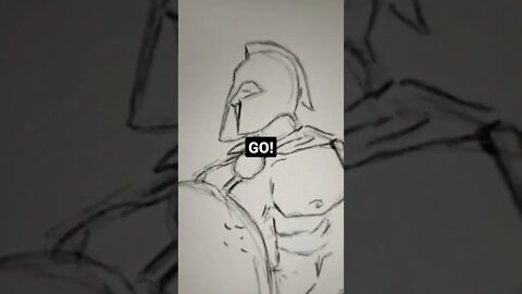 How to Draw a Spartan? ⚔ - Daily Art nr.166🖌️