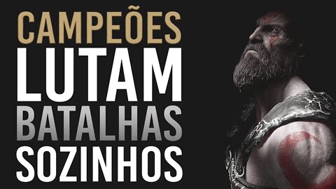 SÓ VOCÊ SABE DAS SUAS LUTAS - NINGUÉM MAIS | MOTIVAÇÃO FORTE