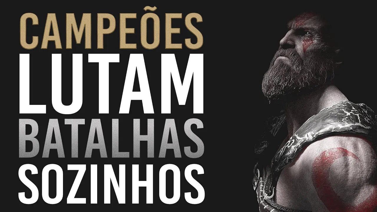 SÓ VOCÊ SABE DAS SUAS LUTAS - NINGUÉM MAIS | MOTIVAÇÃO FORTE