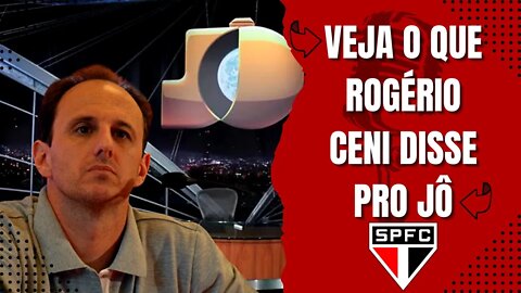 ENTREVISTA DE ROGÉRIO CENI NO PROGRAMA DO JÔ