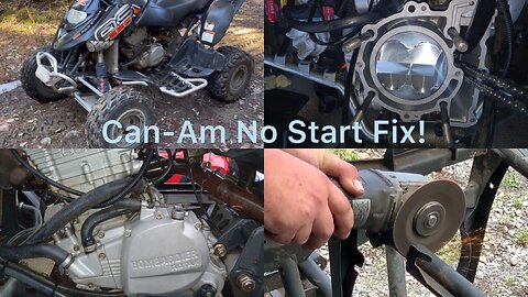 Can-Am ATV No Start Fix Bombardier DS650 Featuring @TateSpeech by Andrew Tate @TalismanTate