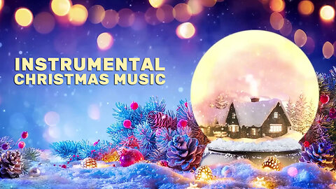 Relaxing Peaceful Instrumental Christmas Piano Music, Soothing Sound, Winter Ambinet