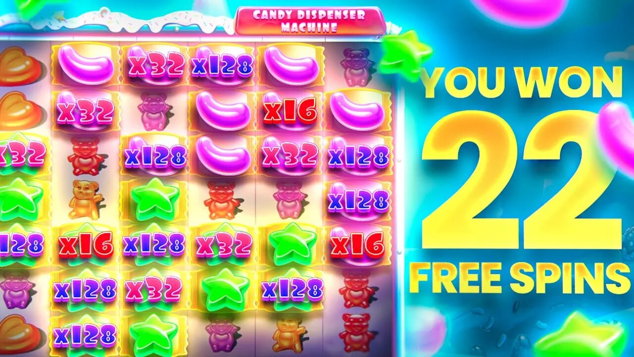 WE HAD 22 SPINS IN THIS ONE SUGAR RUSH BONUS BUY AND IT PAID HUGE!