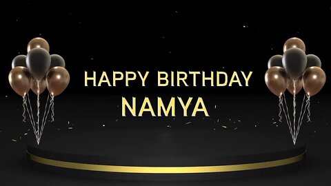 Wish you a very Happy Birthday Namya