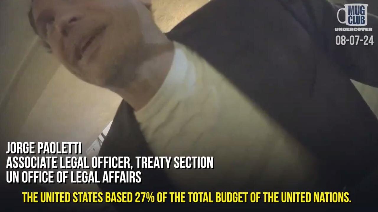 ‼️BREAKING: United Nations official doubts U.N. will survive a 2nd Trump term - Undercover Crowder's Mug Club