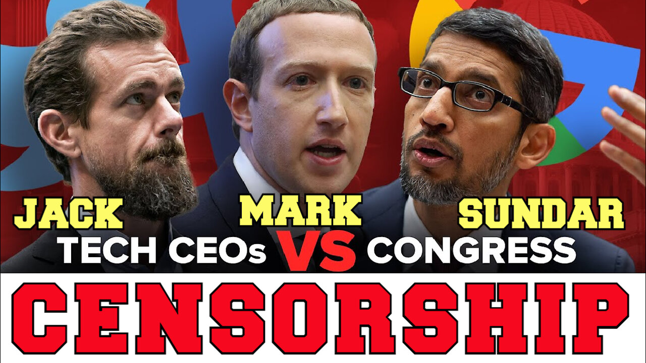 BIG TECH CENSORSHIP vs SENATOR TED CRUZ