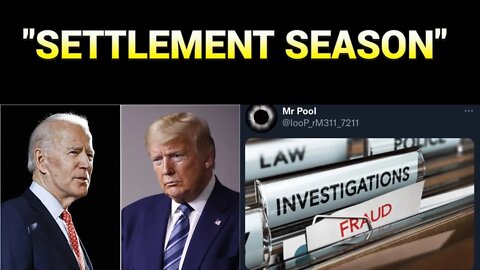 Approaching "Settlement Season"