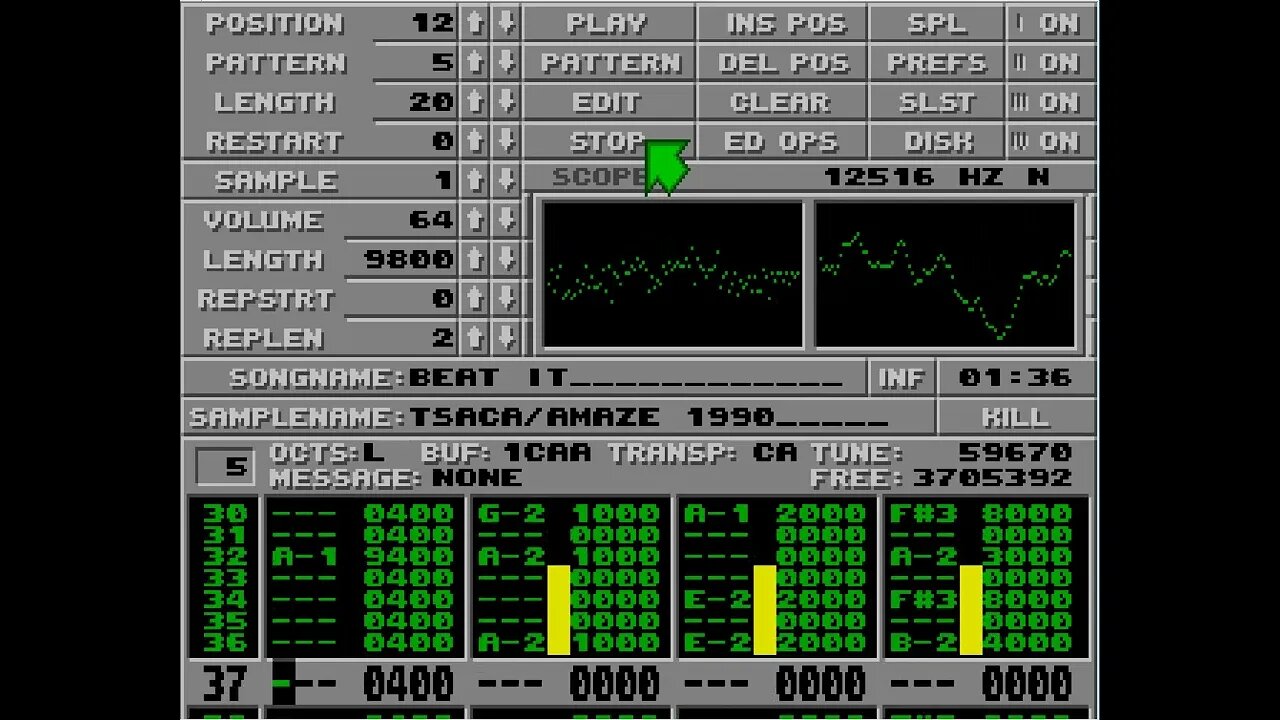 Atari ST Protracker Mods - Beat It