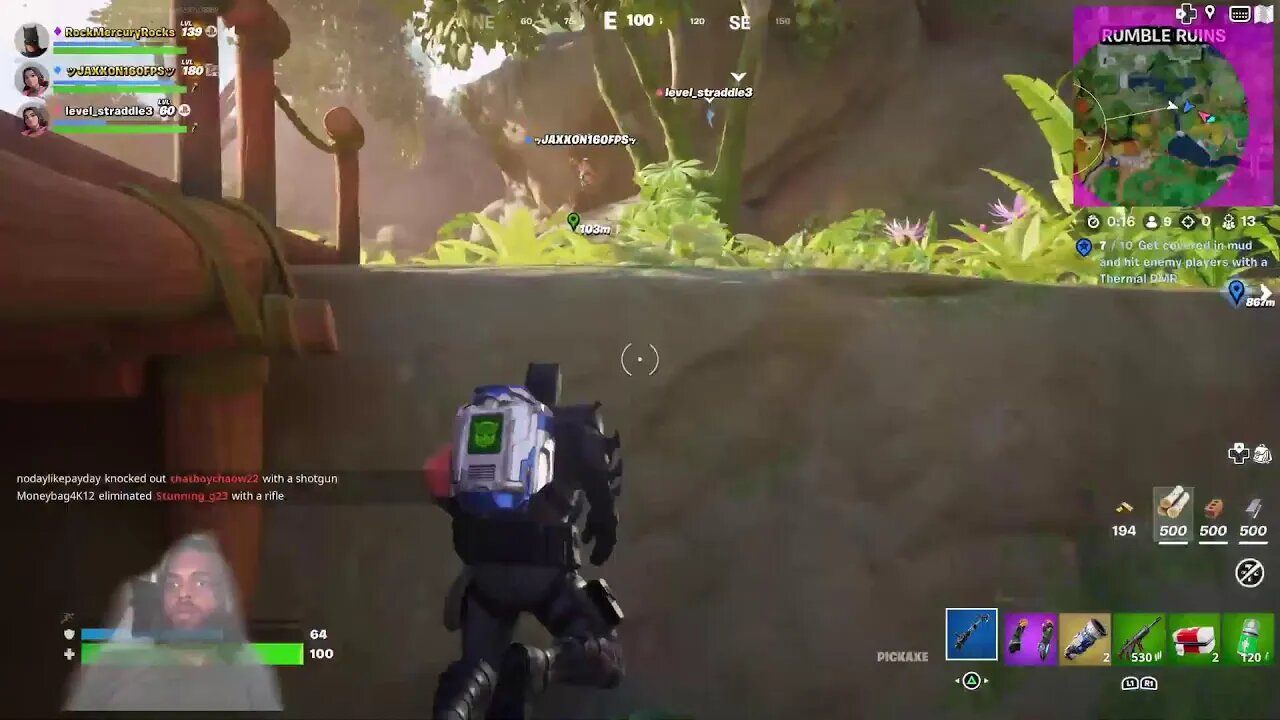 Fortnite with Rock Mercury