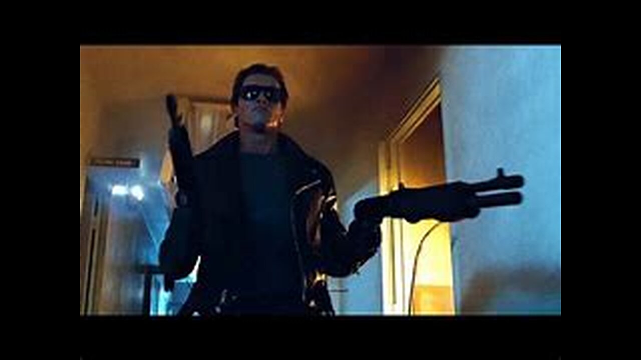 Mayhem at the Police Station caused by an Advanced Cyborg