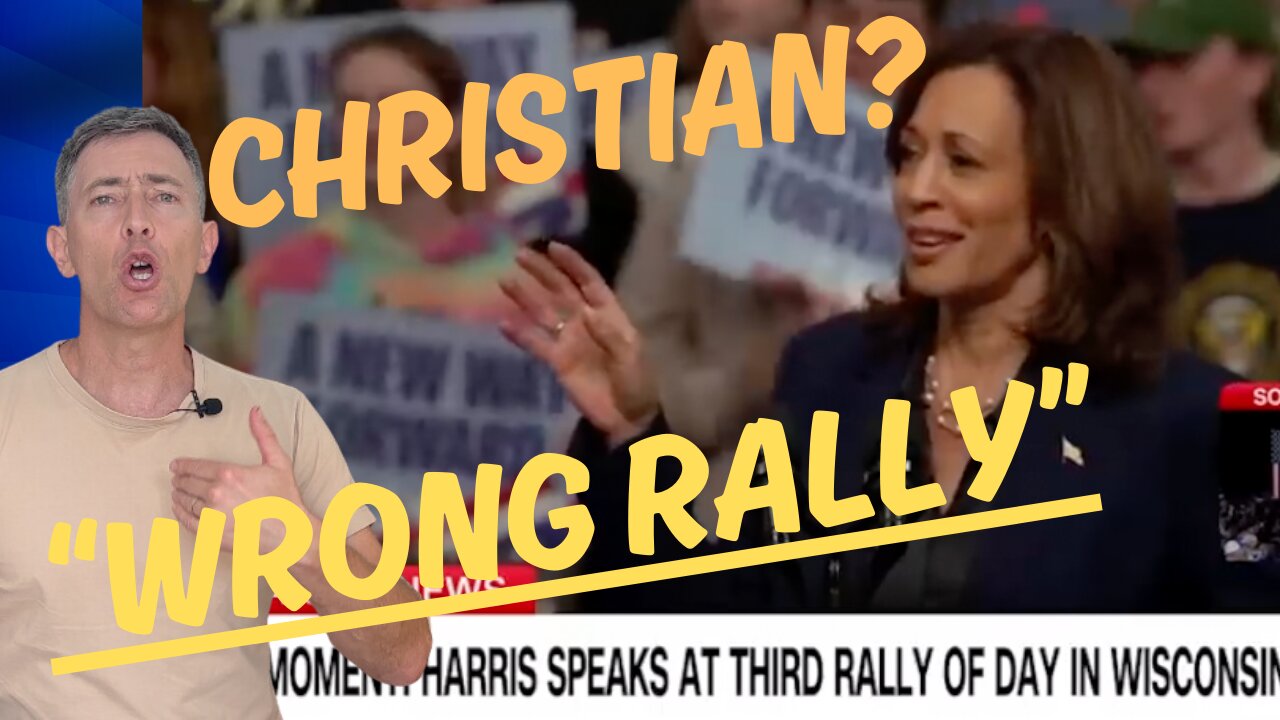 Kamala Harris + the Woke Hate Christianity-- on Full Display at her Rally