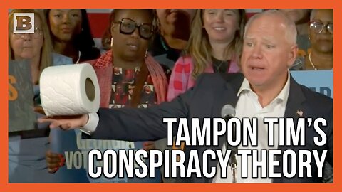 Wacky Walz: Trump Is to Blame for Lack of Toilet Paper!