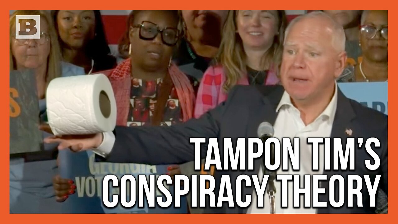 Wacky Walz: Trump Is to Blame for Lack of Toilet Paper!