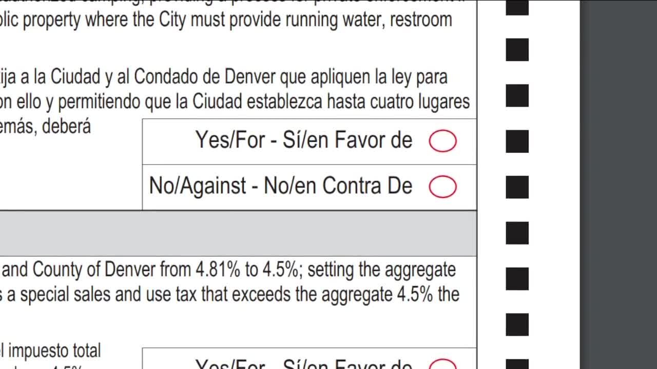Denver judge strikes down key portion of camping ban ballot question days before the election