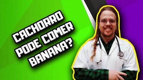 Cachorro pode comer banana? #shorts