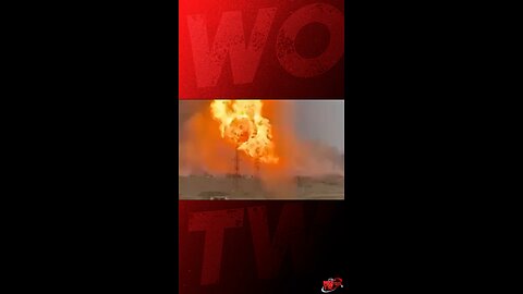 A gas pipeline caught fire near Saratov, Russia 🇷🇺 (15.06.2024)