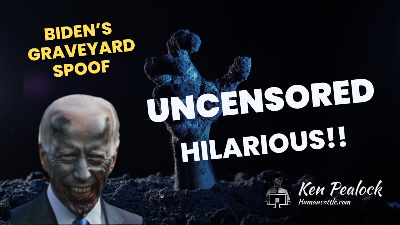 Biden's HILARIOUS Graveyard Rally