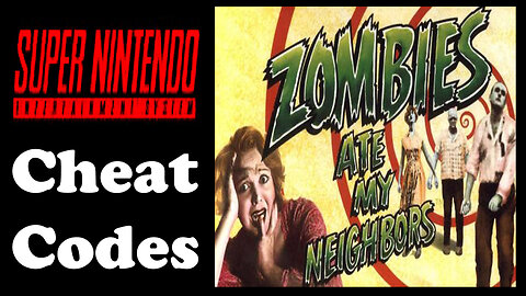 "Zombies ate my neighbors" S.N.E.S. CHEATS