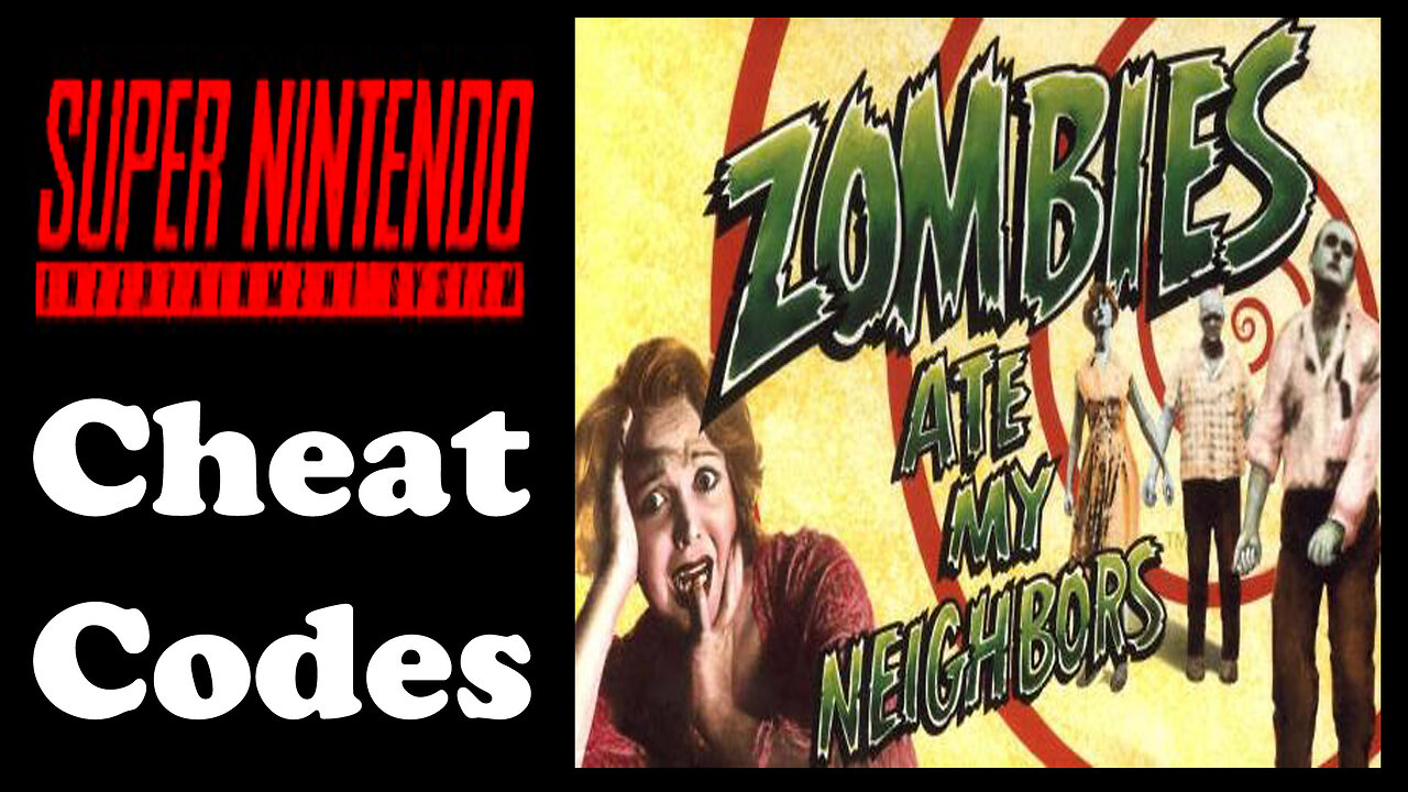 "Zombies ate my neighbors" S.N.E.S. CHEATS