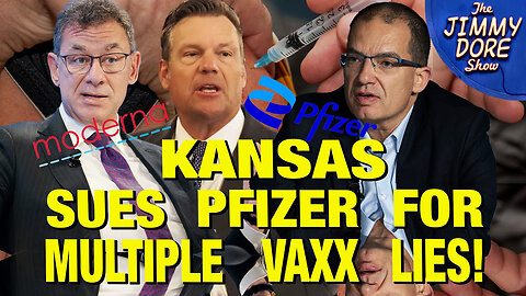 Kansas SUES Pfizer For Misleading Public About COVID VACCINES