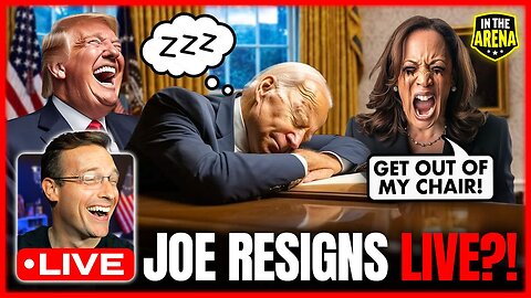 🚨Joe Biden Speaks from Oval Office After DROPPING OUT | RESIGNING Live