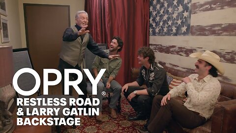 Restless Road & Larry Gatlin Backstage at the Opry