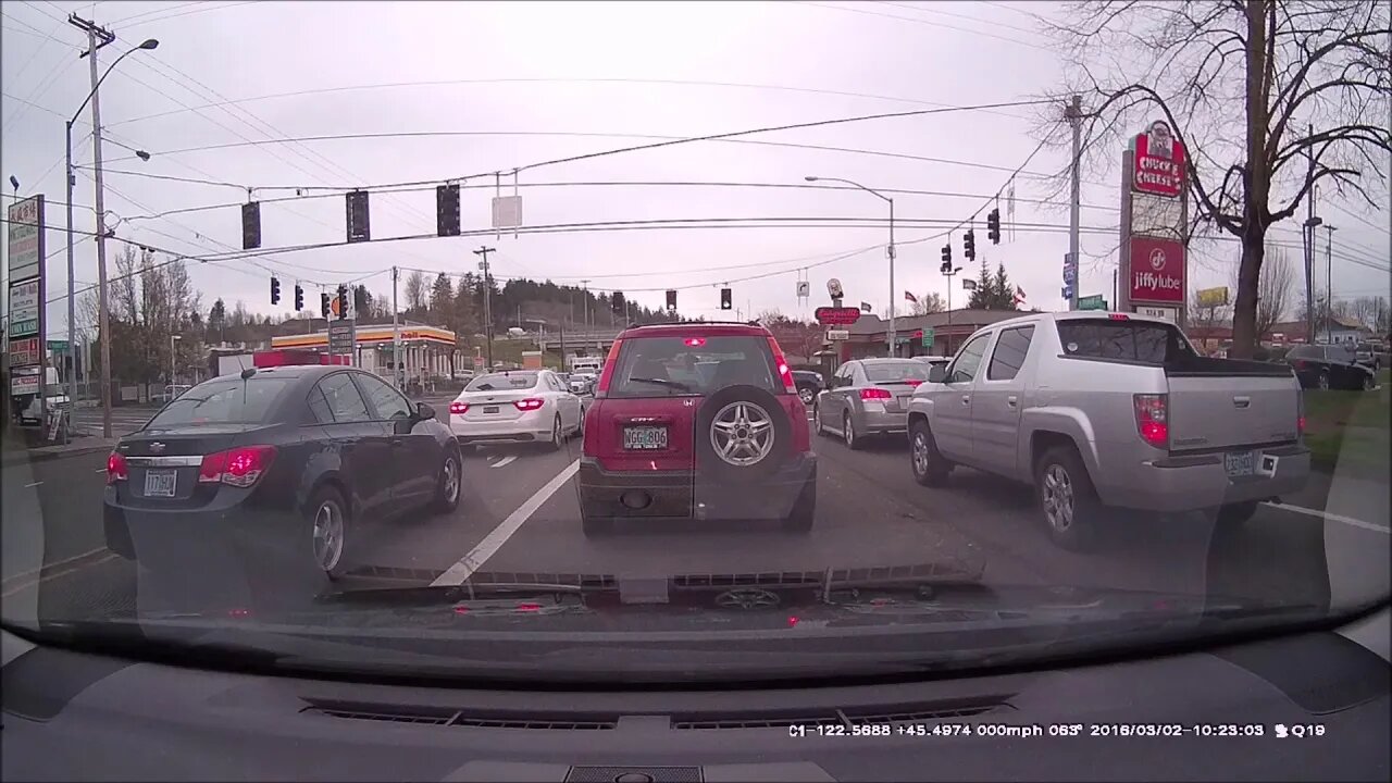 Ride Along with Q #51 Powell WB, I-205 NB, Sandy EB,122nd SB - 03/02/16 - Dashcam Video by Q Madp