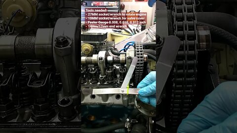 Adjusting the Valves in a Datsun #Short