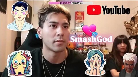 YouTuber SmashGod Beats His Girlfriend On Stream