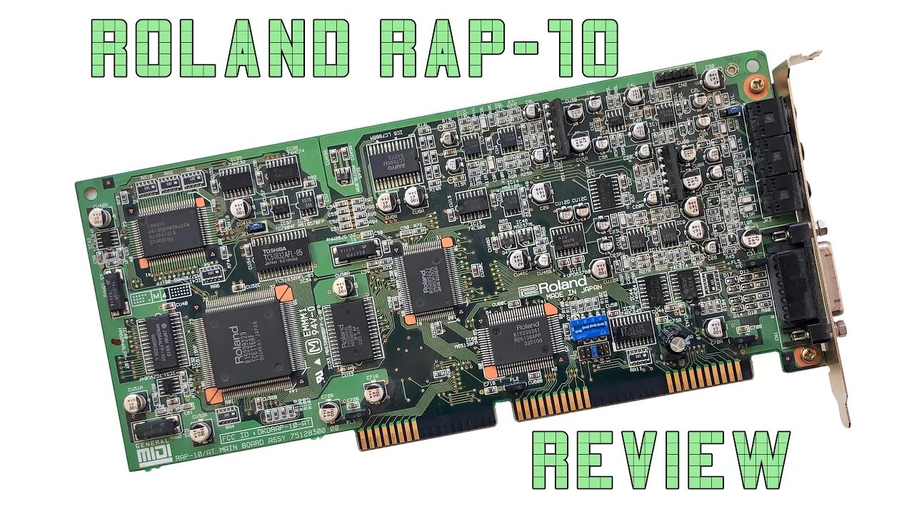Roland RAP-10 review - Quest For The Ultimate DOS Sound Card Part 8 - State of The Art Sound Card?