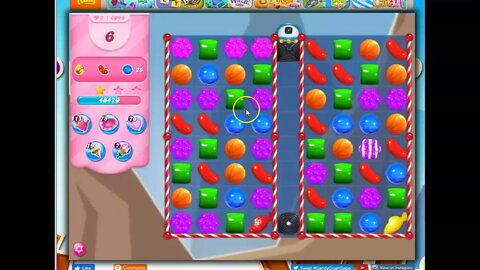 Candy Crush Level 6099 Talkthrough, 25 Moves 0 Boosters