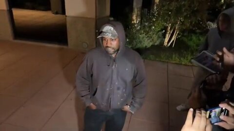 Ye drops some industrial bombs for paparazzi in Los Angeles
