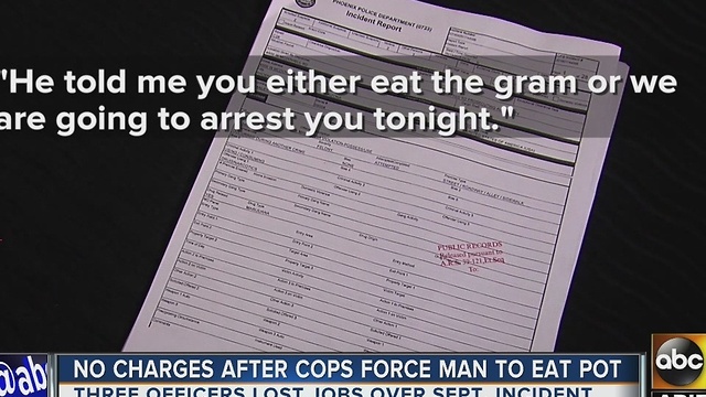 Officers accused of making man eat pot not to face criminal charges