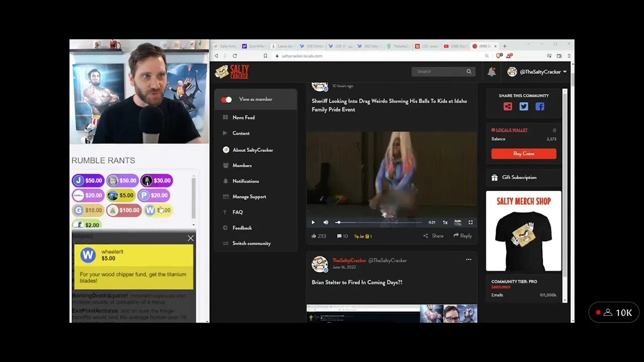 Salty drops some based statements.