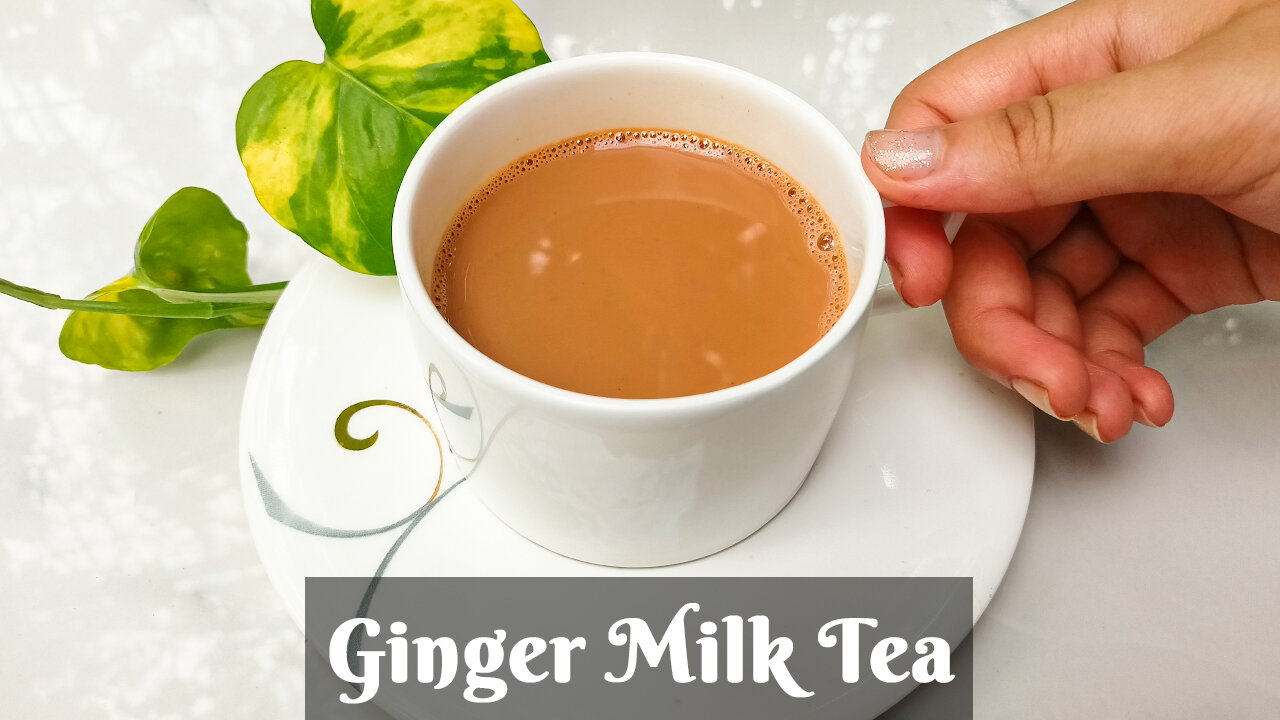 Ginger Milk Tea ☕| মুখে স্বাদ লেগে থাকার মত আদা দুধ চা | Roadside Style Ginger Milk Tea | Adrak chai