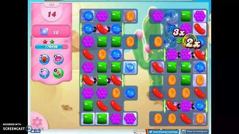 Candy Crush Level 682 Audio Talkthrough, 3 Stars 0 Boosters