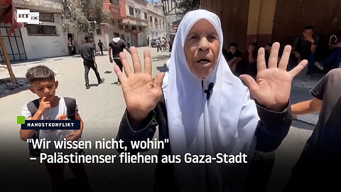 "Wir wissen nicht, wohin" – Palästinenser fliehen aus Gaza-Stadt