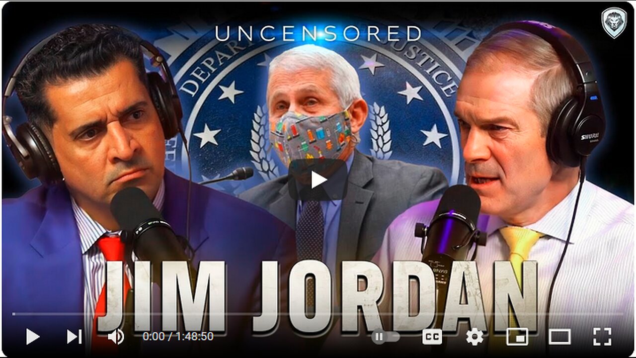 “Fire Everyone” - Jim Jordan Talks Big Tech, Government Overreach & Hidden Agenda