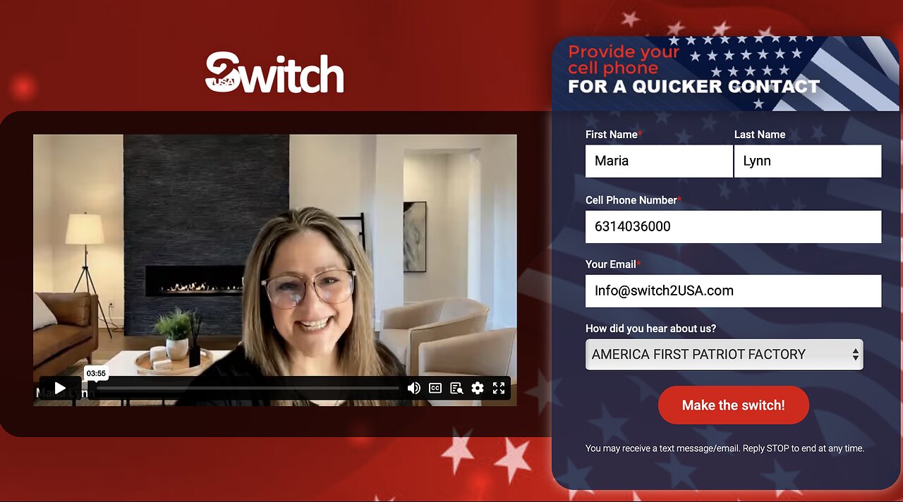 SWITCH2USA.com -The American Factory ...Its Just Shopping!